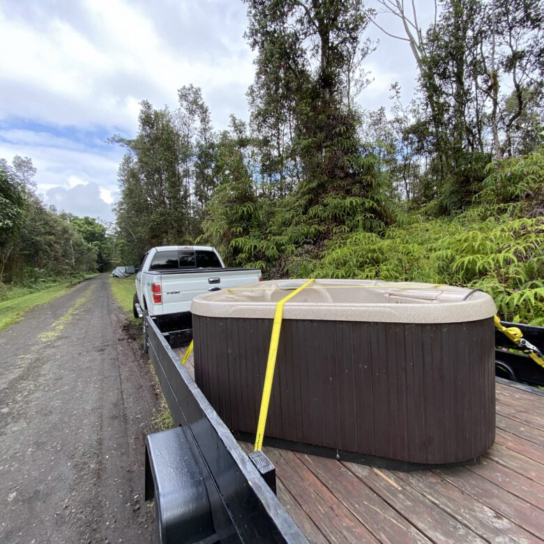 Hot Tub Relocation